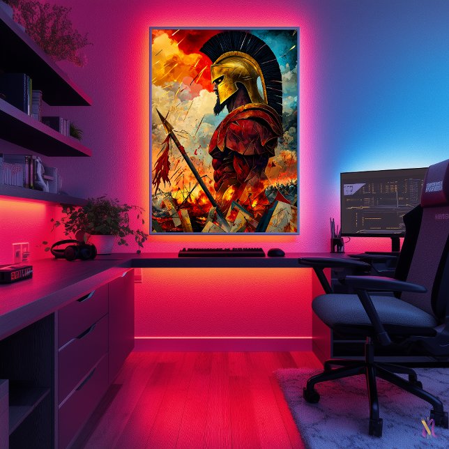 Ares - Cubist Minimalist Legend - God of War Poster (Creator Uploaded)