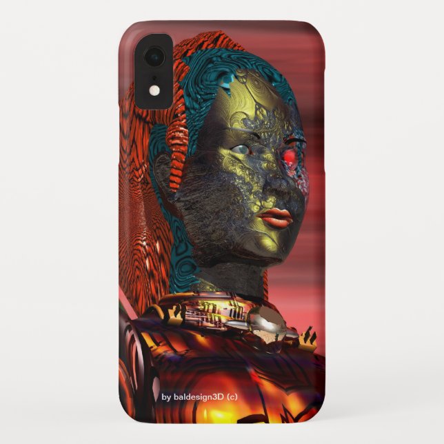 ARES - CYBORG Case-Mate iPhone CASE (Back)