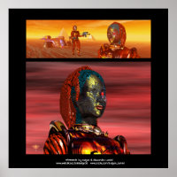 ARES CYBORG,DESERT HYPERION SCIENCE FICTION Scifi