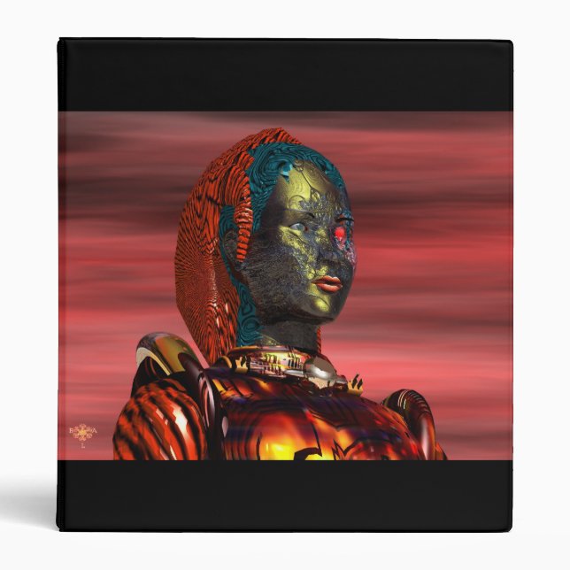 ARES , Cyborg from Hyperion Binder (Front)