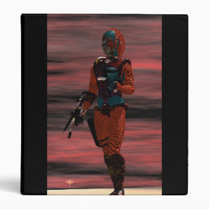 ARES Cyborg from Hyperion Science Fiction,Sci-Fi Binder