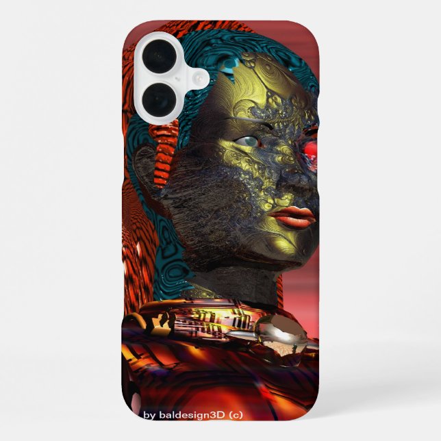 ARES - CYBORG iPhone CASE (Back)