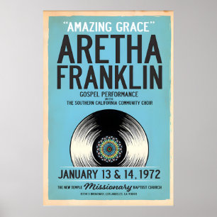 Aretha Franklin, Amazing Grace, impression origina