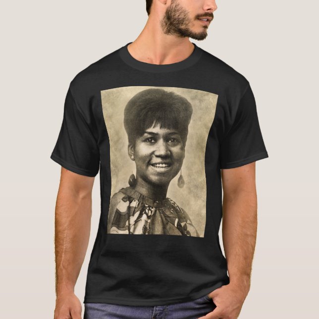 Aretha Franklin Queen of Soul Classic T-shirt (Devant)
