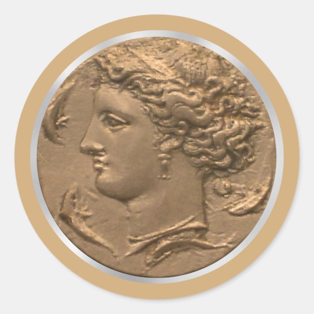 Arethusa Tetradrachm Sticker (Front)