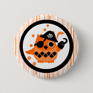 Arg the Owl 2 Inch Round Button