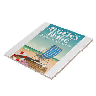 Argelès Plage,Argelès-sur-Mer, France Tile
