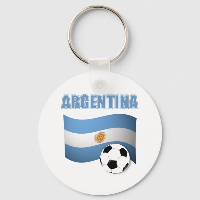 Argenitna world cup t-shirt keychain (Front)