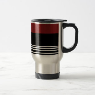 Argent de /Black/ > tasse rouges de voyage de café