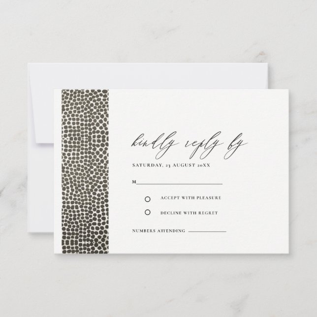 ARGENT DE CUIVRE GLAMOREUX POINTS MOSAIC RSVP (Devant)