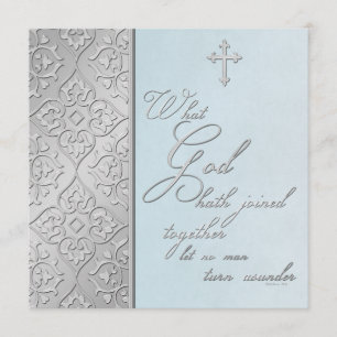 Argent et faire-part de mariage mis en rouleau