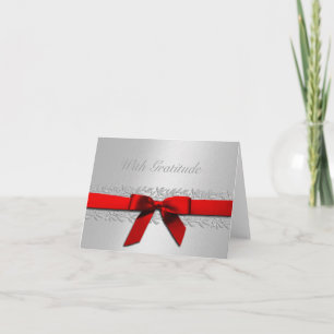 Argent et rouge avec Merci frontalier de la vigne 