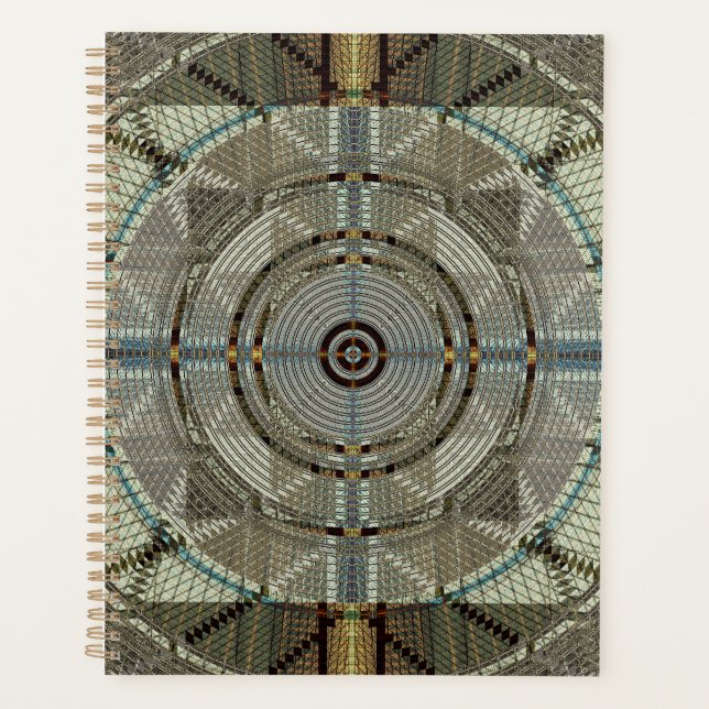 Argent Filigree Scales Fractal Art (Devant)