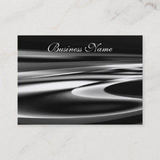 Argent fondu carte de visite