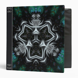 Argent Triadz Fractal Art Avery Classeur