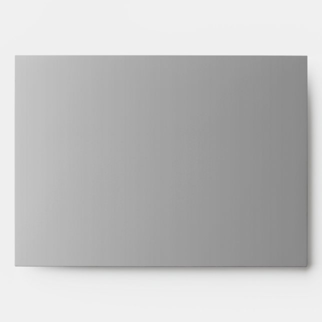 argenté dégradé gris argenté enveloppes élégantes (Devant)