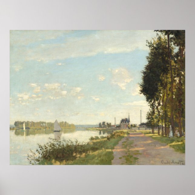 Argenteuil - Claude Monet Fine Art Poster (Front)