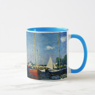 Argenteuil, fine art painting by Claude Monet Mug
