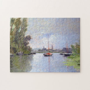Argenteuil Small Arm Seine Monet Fine Art Jigsaw Puzzle