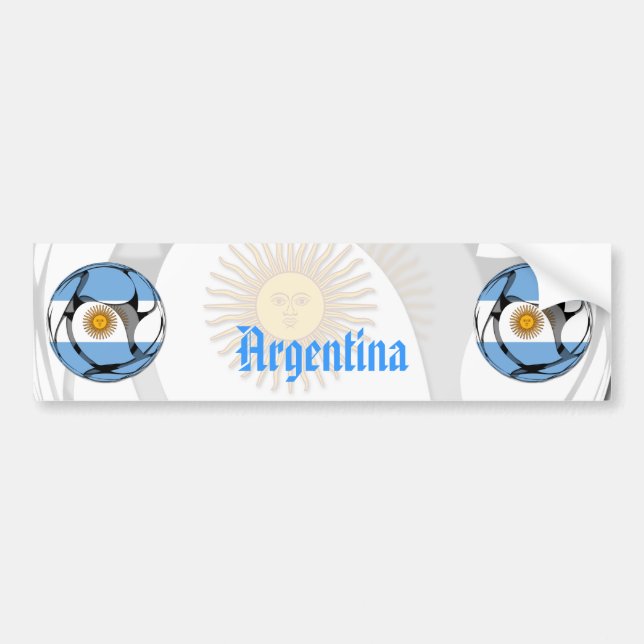 Argentina #1 bumper sticker (Front)