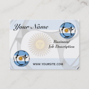 Argentina #1 business card