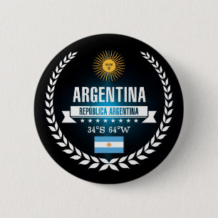 Argentina 2 Inch Round Button