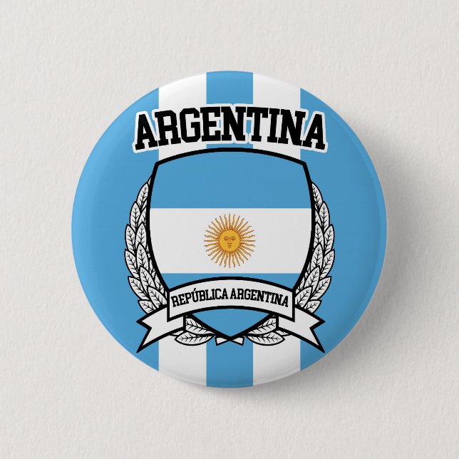 Argentina 2 Inch Round Button (Front)