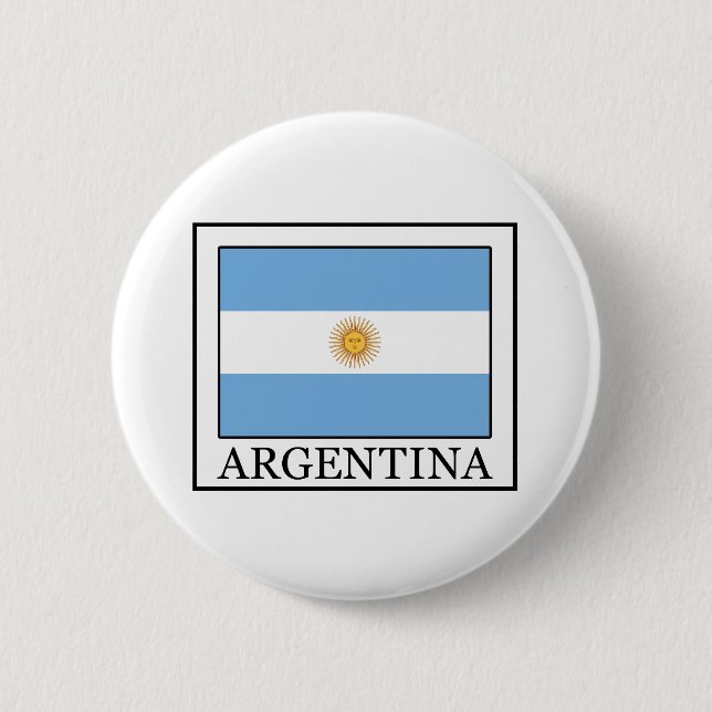 Argentina 2 Inch Round Button (Front)