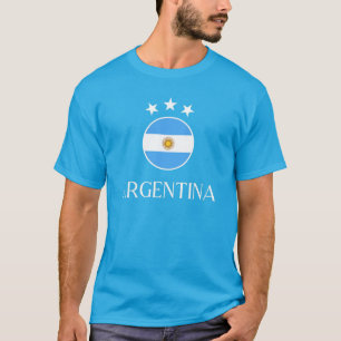 Argentina 2 White 3 stars T-Shirt
