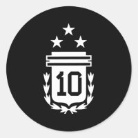 Argentina 3 Stars Argentinian Flag Three Stars 10