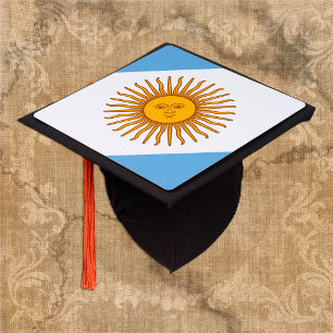 Argentina & Argentina Flag - Students /University Graduation Cap Topper