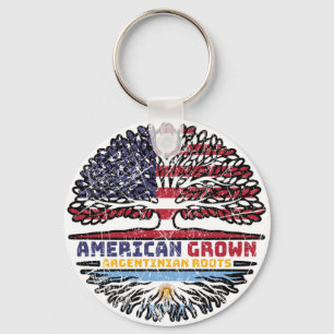 Argentina Argentine Argentinian US USA America Keychain