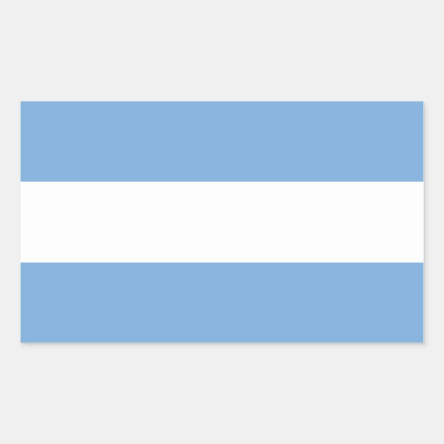 Argentina/Argentine (Civil) Flag Sticker (Front)