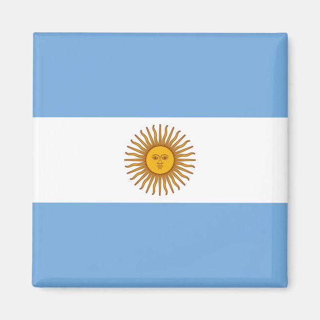 Argentina (Argentinian) Flag Magnet (Front)