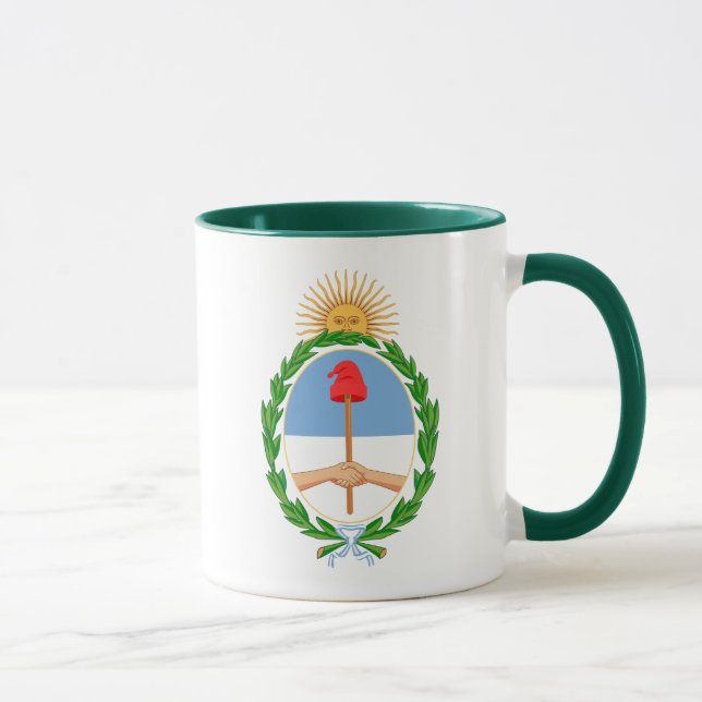 argentina arms mug (Right)