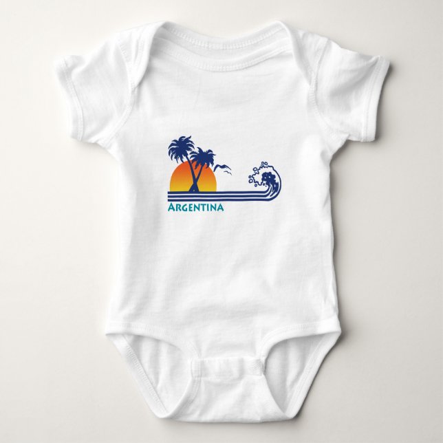 Argentina Baby Bodysuit (Front)