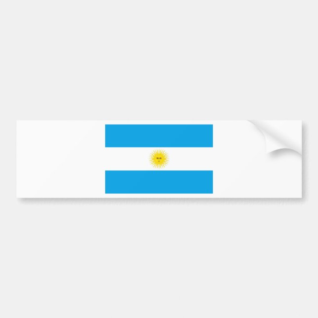 argentina bumper sticker (Front)
