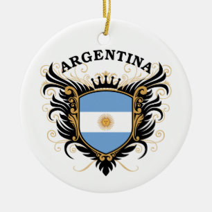 Argentina Ceramic Ornament
