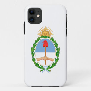 Argentina country coat arms symbol emblem flag iPhone 11 case