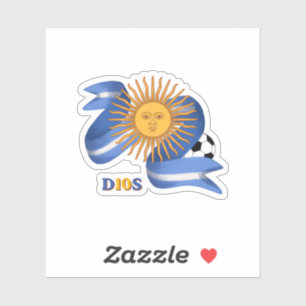 Argentina D10S Soccer Legend Artistic Coffee Mug