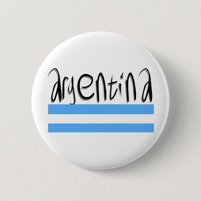 Argentina design! 2 inch round button (Front)