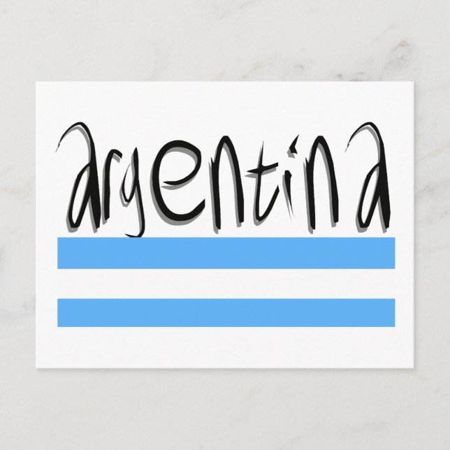 Argentina design! postcard (Front)