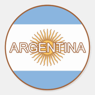 Argentina Euro Sticker