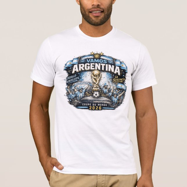 Argentina fan shirt (Front)