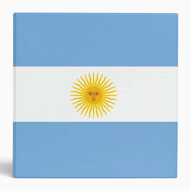 Argentina Flag Binder (Front)