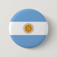 Argentina Flag Button