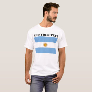 Argentina Flag Championship Football Soccer T-Shirt