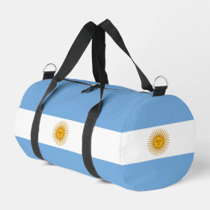 Argentina flag duffle bag
