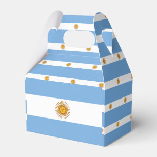 Argentina Flag Favor Box