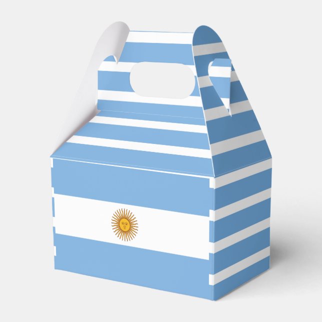 Argentina flag Favour Box (Front Side)